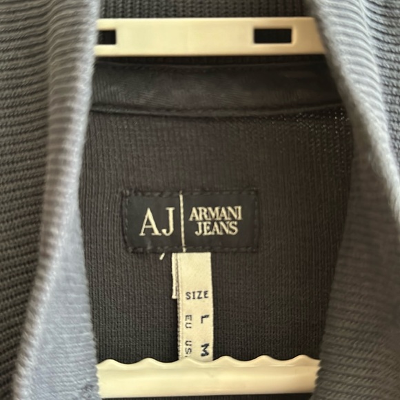 Armani Jeans, US M, dark blue, worn - Picture 2 of 3